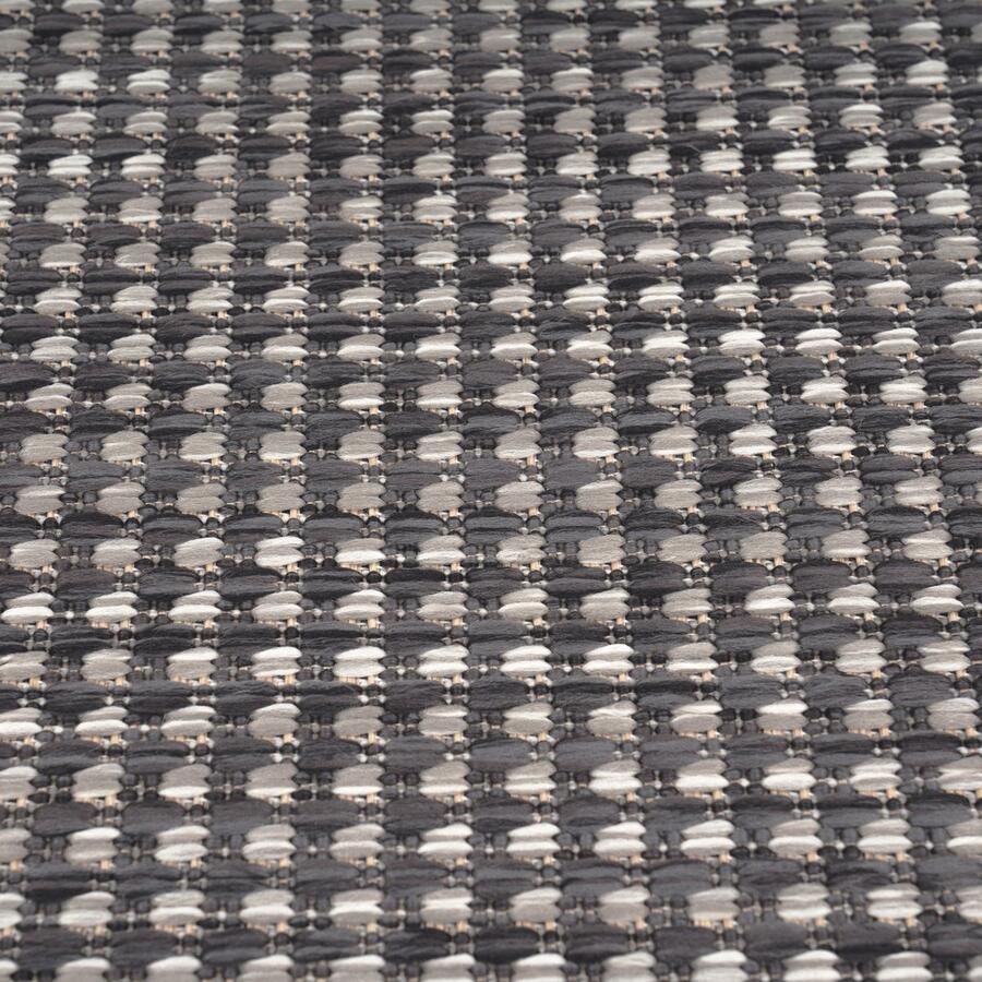 Paco Home Buiten Vloerkleed Tapijt Voor Binnen En Buiten Balkon Boho Eenkleurig Mottled 240x340 cm