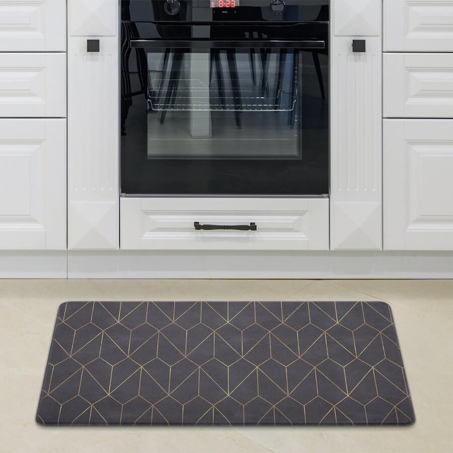 Paco Home Keukenvloerkleed Keukenmat Keukenloper PVC Antislip Keuken Patronen