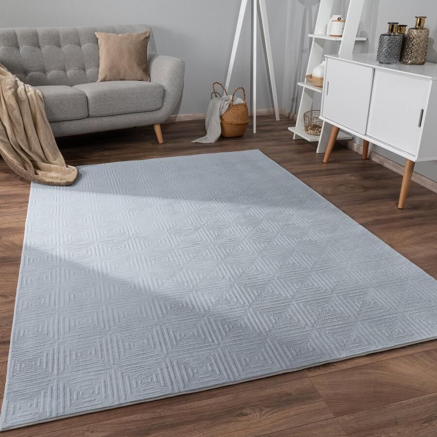 Paco Home Vloerkleed Woonkamer Laagpolig Patroon Scandinavisch Boho Patroon Geometrisch 240x340 cm