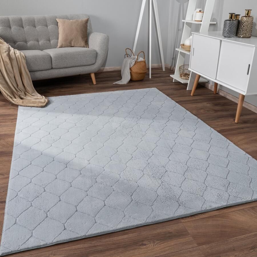 Paco Home Vloerkleed Woonkamer Laagpolig Patroon Scandinavisch Boho Patroon Geometrisch 240x340 cm