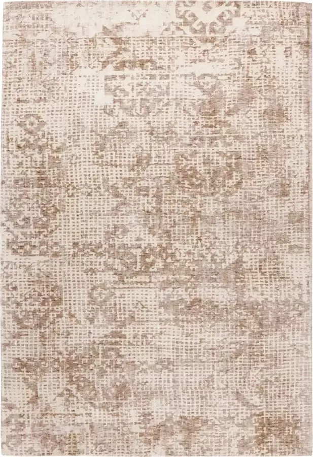 Padiro Vloerkleed puerto 225 kunstzijde beige crème 80 x 150 cm