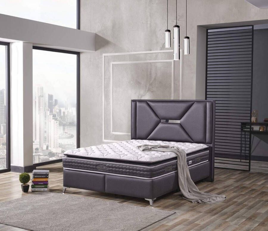 Paffia Exclusive 160 x 200 cm Opbergbed met Matras