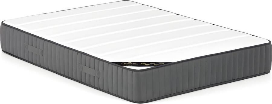 Vente-unique Hybride matras 180 x 200 cm met pocketveren met 7 zones en zeer veerkrachtig schuim dikte 26 cm AUDACE van PALACIO L 200 cm x H 26 cm x D 180 cm