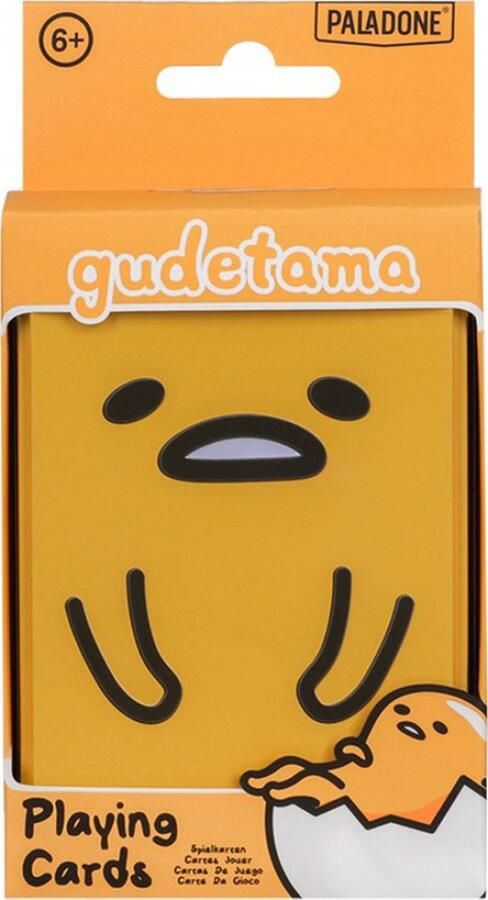 Paladone Sanrio Speelkaarten-Gudetama (n) Nieuw