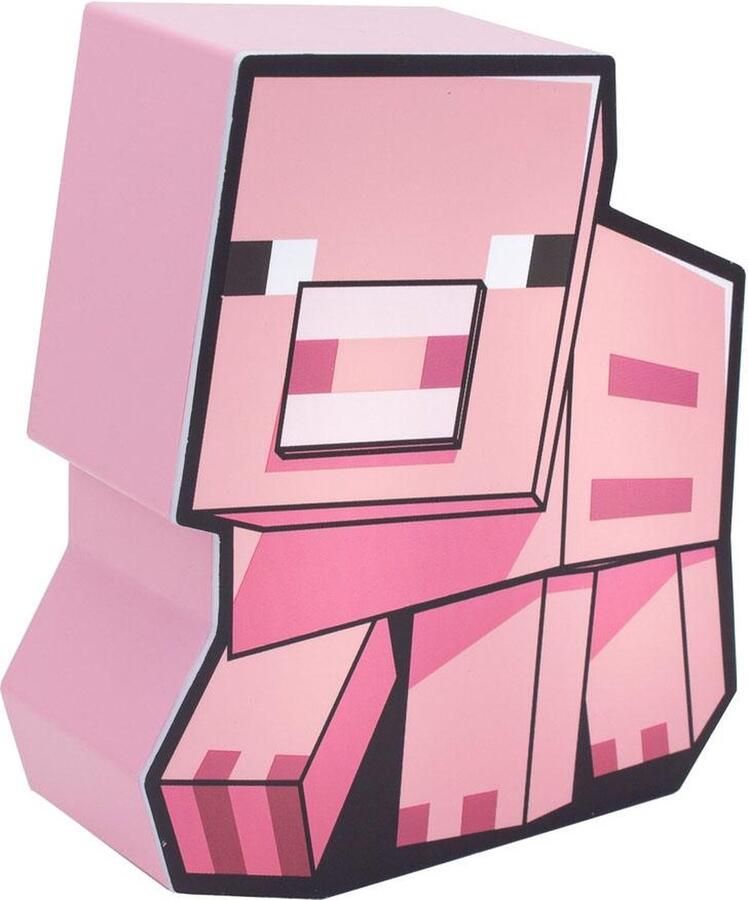 Paladone Products Ltd Minecraft Pig boxlamp van Paladone