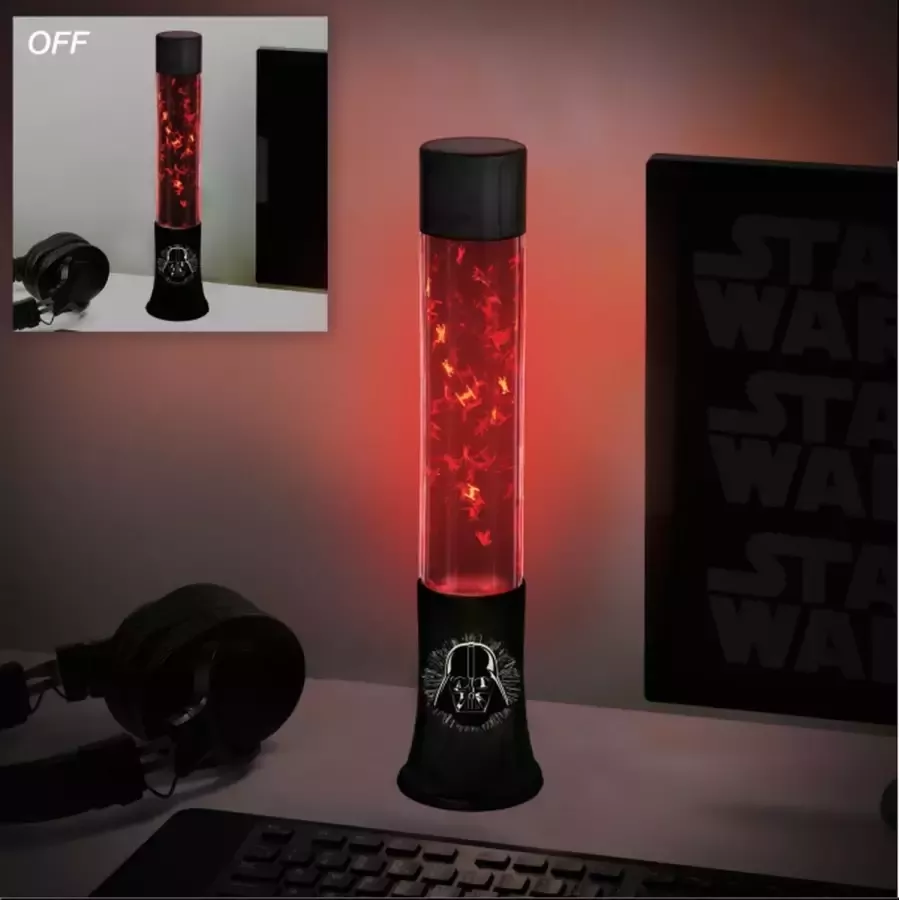 Paladone STAR WARS Darth Vader Flow Lamp Lavalamp 35cm