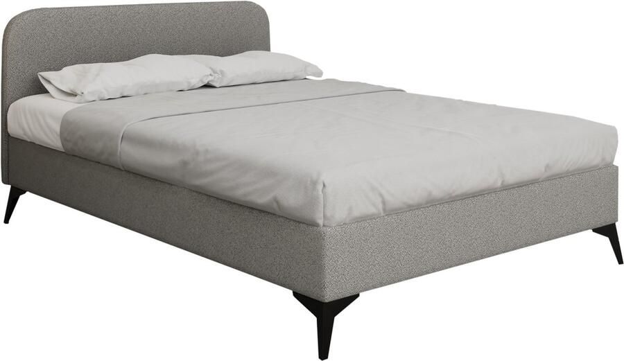 Tweepersoonsbedden Mavilo 140 x 200 cm met opbergruimte lattenbodem en Pocketveringmatras H3 (19 cm hoog)