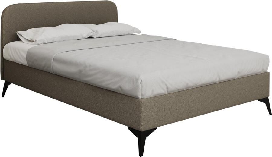 Tweepersoonsbedden Mavilo 140 x 200 cm met opbergruimte lattenbodem en Pocketveringmatras H3 (19 cm hoog)
