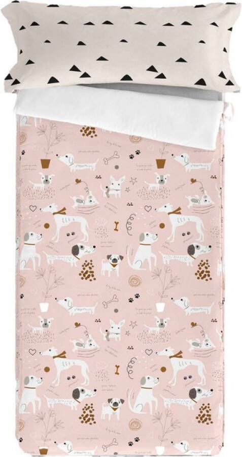 Panzup Beddengoed met ritssluiting Dogs (Bed van 90) (90 x 190 200 cm)