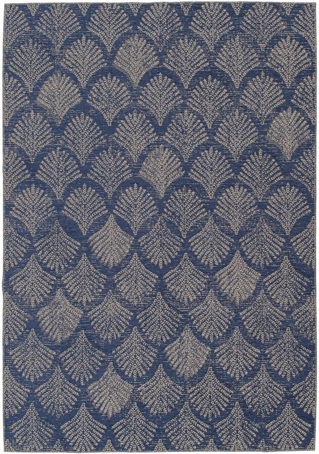 Paon Brillant Design vloerkleed Sapphire Opal jeansblauw 200x290 cm