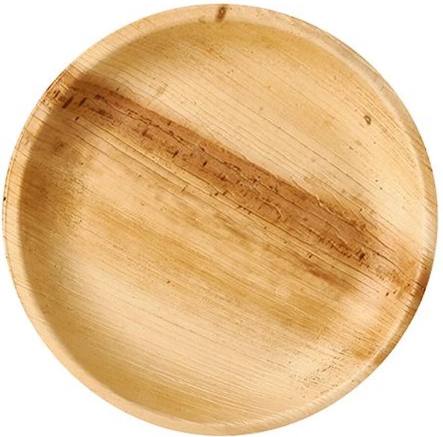 Papstar 25 Borden palmblad pure rond Ø 23 cm · 2 5 cm