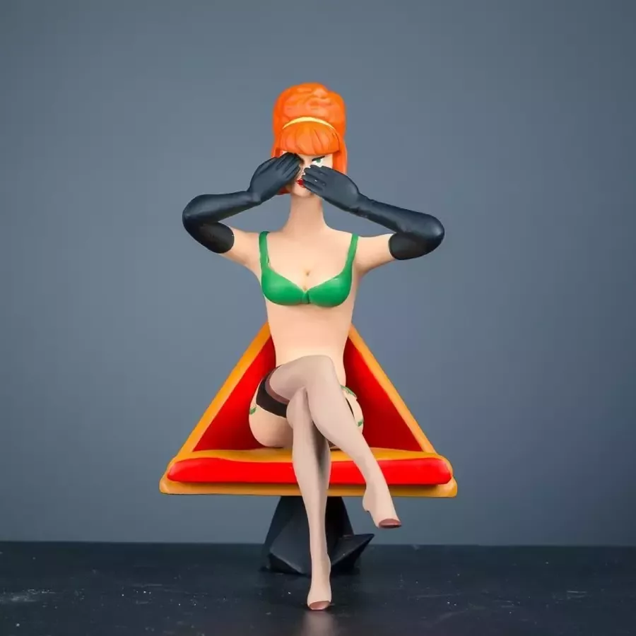 Parastone Beeld Elvira PU14 Vrouw Modern Kunst Cadeau Beeldje Decoratie Woonkamer Slaapkamer Kantoor Bureau