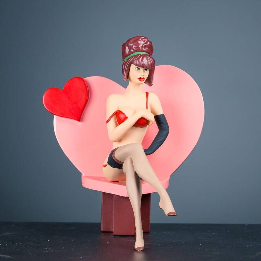 Parastone Beeld Victoria PU16 Vrouw Modern Kunst Cadeau Beeldje Decoratie Woonkamer Slaapkamer Kantoor Bureau