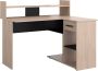 Parisot Bureau 121 cm Zwart - Thumbnail 1