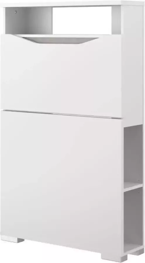 Parisot Console Glanzend witte melamine-gecoate spaanplaat -78 4X129.2X22.2 Be alive