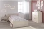 Parisot Complete hedendaagse kinderkamer met licht acacia en mat wit decor B 90 x L 190 cm CHARLEMAGNE - Thumbnail 2