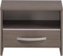 Parisot Table de Chevet 1 Tiroir 1 Niche H34.5 cm Evo II - Thumbnail 1