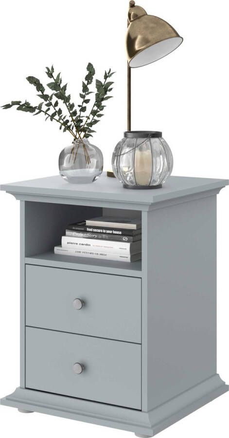 Anders Table de Chevet 2 tiroirs 1 niche L45 cm Margaux - Foto 4