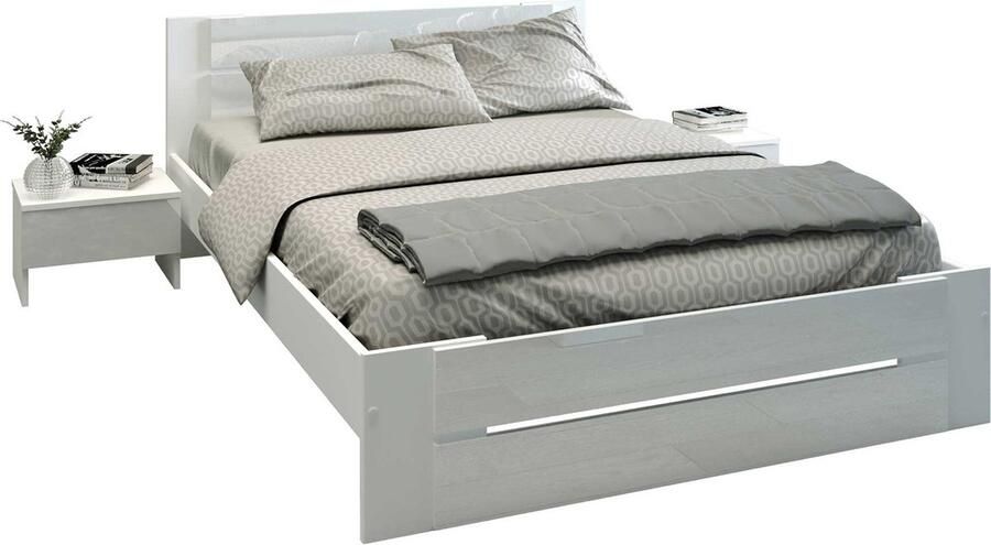 Parisot Bed Bianca 140x190 Wit - Foto 2