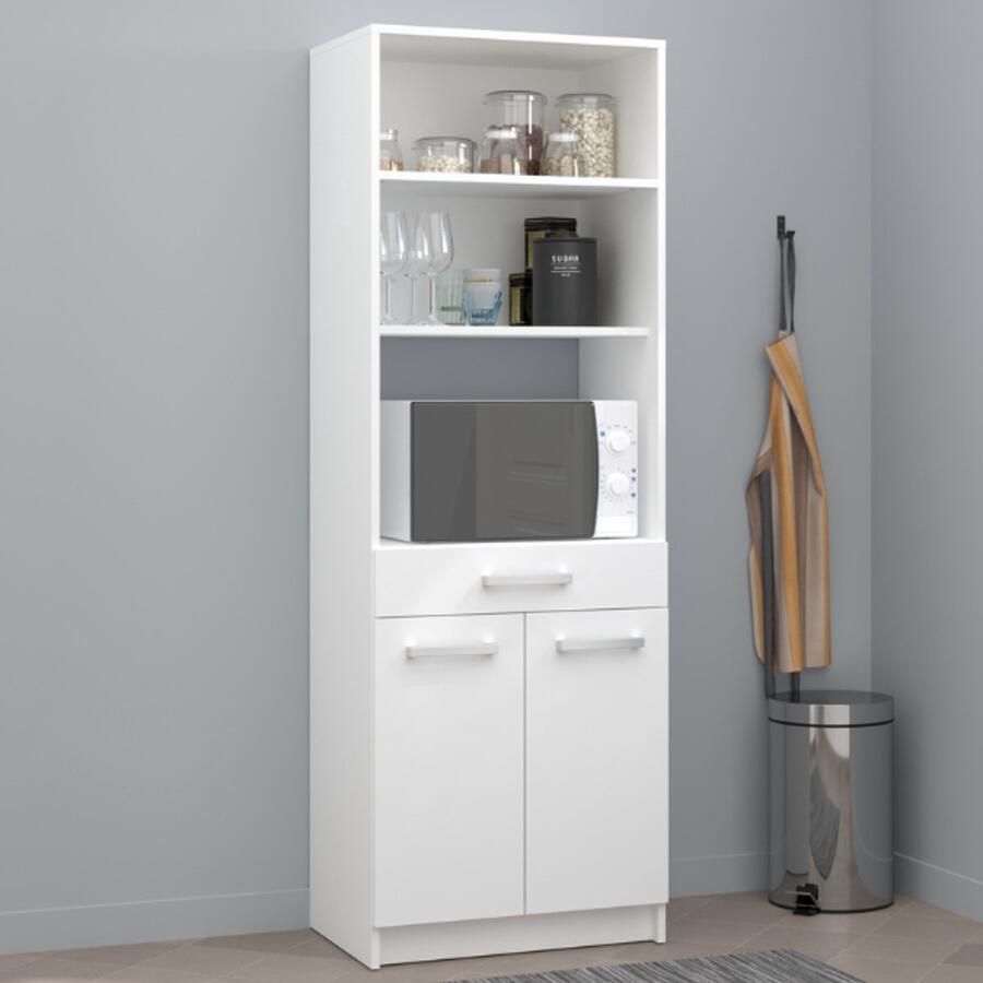 Parisot Buffetkast Unya met 2 deuren & 1 lade wit