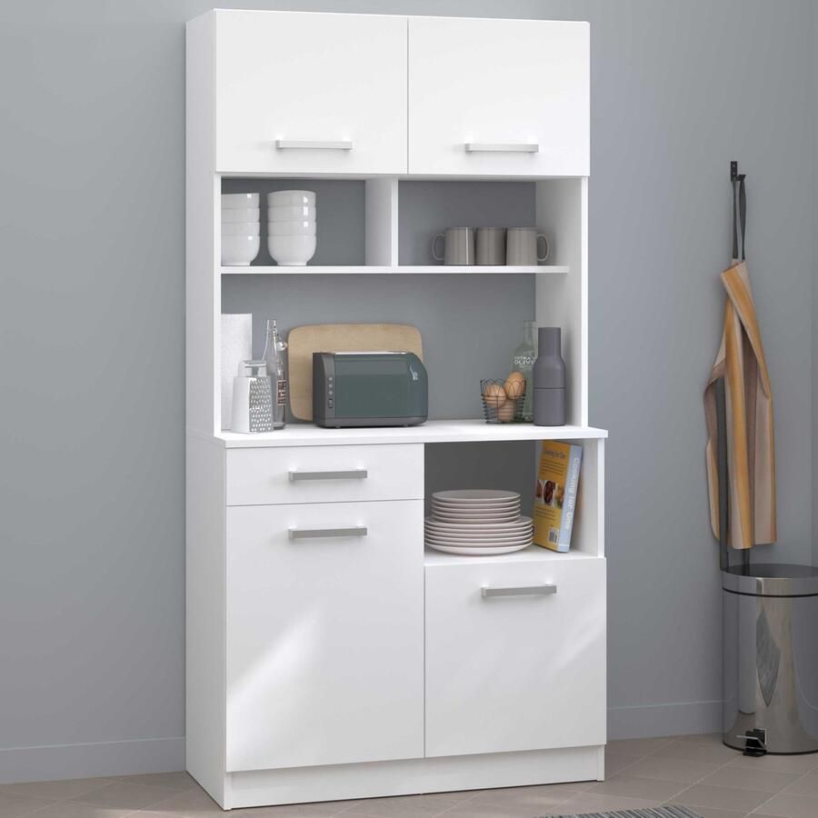 Parisot Buffetkast Uno Opbergruimte tijdloos variabel gebruik (1 stuk)