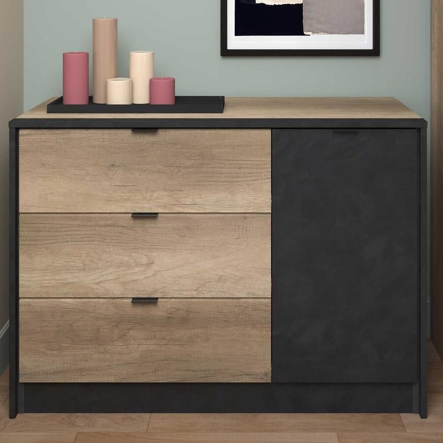 Parisot Commode Bruin 113x42x80 cm