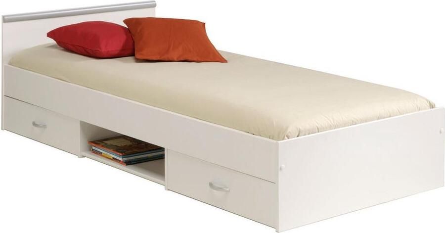 Parisot Functioneel ledikant Opbergbed TOPSELLER in 2 breedten gemakkelijk te onderhouden kunststof oppervlak met extra bergruimte - Foto 10