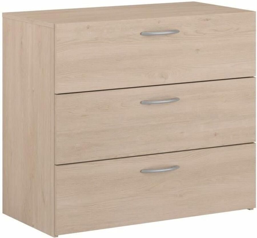 Parisot Ladekast EASY LIFE 3 lades Eiken 78 2 x 69 3 x 40 8