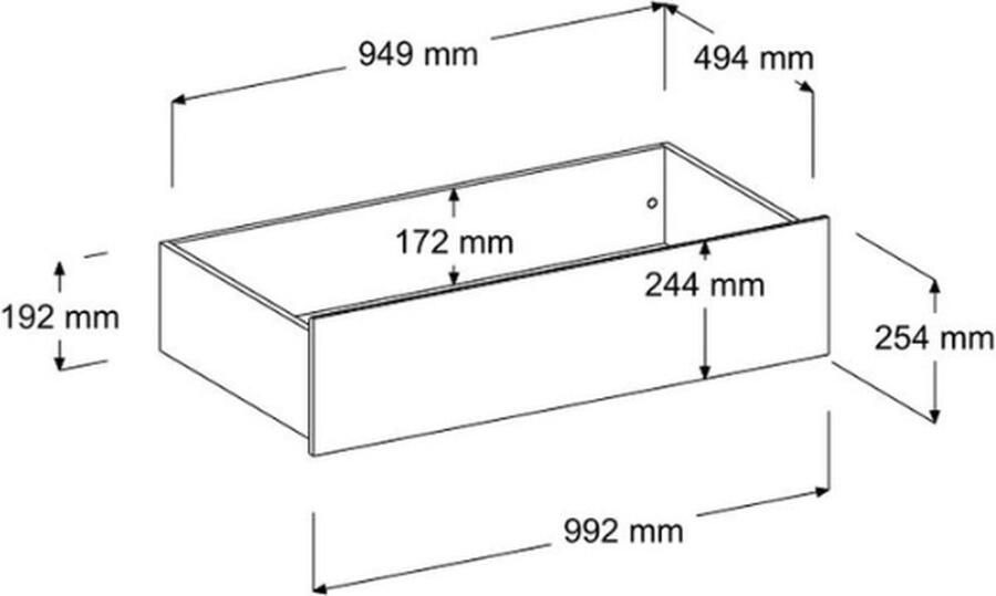 Parisot Ladenset voor kinderbed Sleep eikdecor - Foto 2