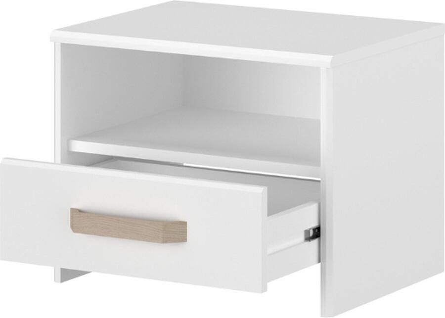 Parisot Nachtkastje Wit 44cm - Foto 5