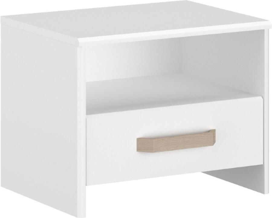Parisot Nachtkastje Wit 44cm - Foto 4