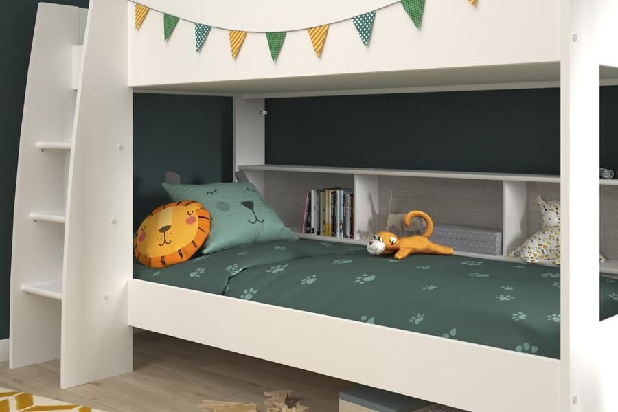 Parisot Stapelbed Taylor 90x200 met opberglade (163Lx42Dx22H)