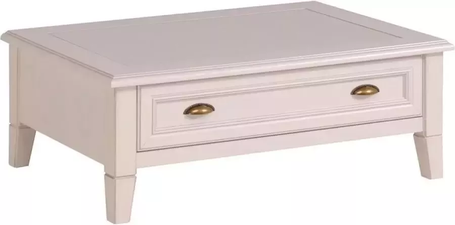 Parisot Salontafel Wit 104x72x39 cm - Foto 2