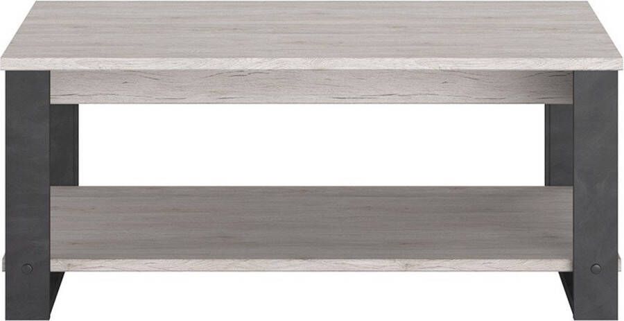 Parisot Salontafel Grijs 110x66x47 cm