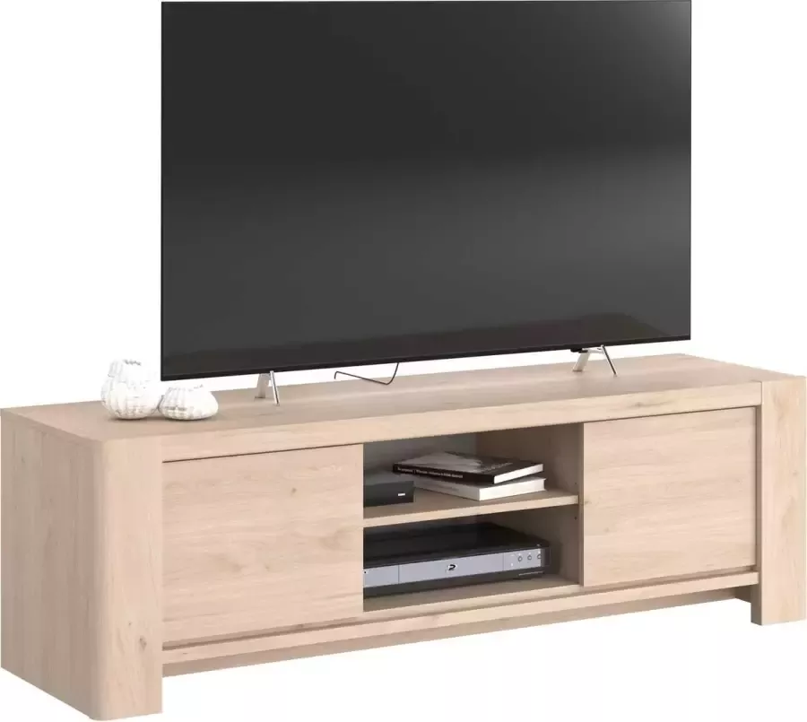 Parisot TV-meubel Portland eikenkleur 47x151x43 cm Leen Bakker - Foto 1