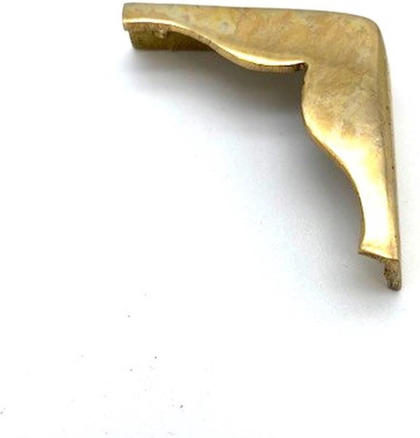 Parts & Pieces Hoekbeschermer Messing glanzend 45mm