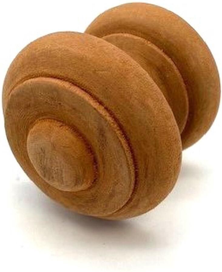 Parts & Pieces Houten Meubelknop Mahonie rond Groot 53mm