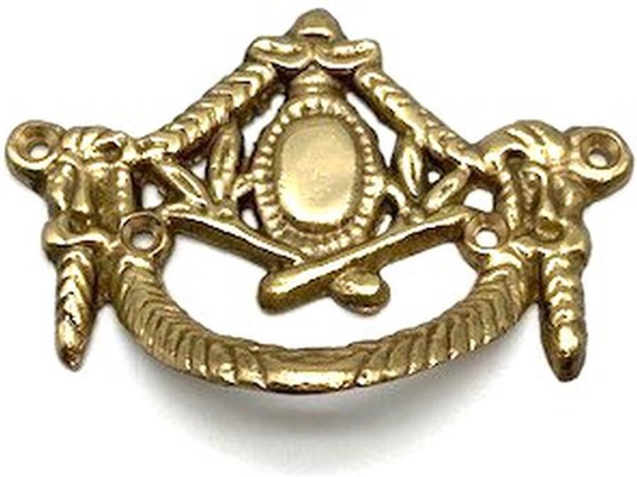 Parts & Pieces Ladegreep Messing glanzend Guirlande 103x78mm