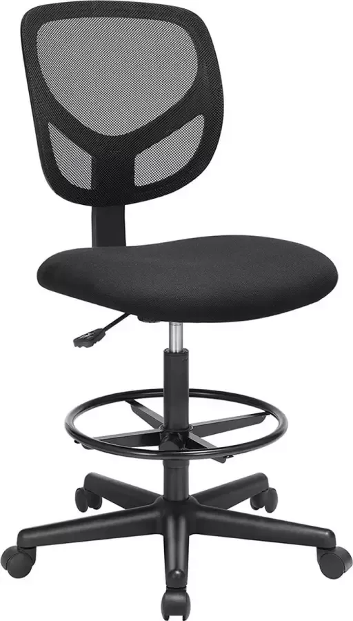 Bobbel Home Ergonomische bureaustoel Verstelbare voetsteun Directie Manager stoel- Voor Gamen Kantoor Thuiswerken stoel Ergonomisch Office Chair- Zwart - Foto 1