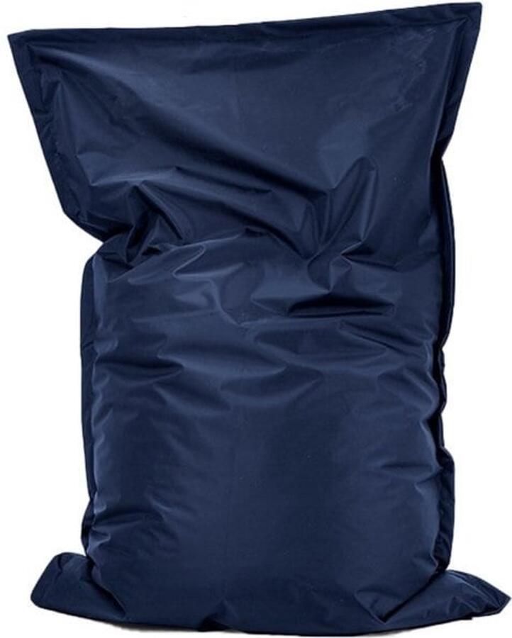 Parya HOME Drop & Sit Zitzak Voor Jong en Oud 100 x 150 cm Stoel Voor Binnen en Buiten Marine Blauw