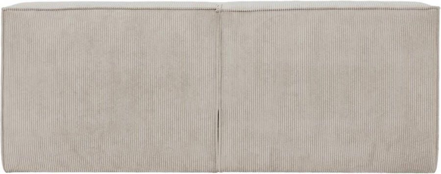 Pascal Morabito Hoofdbord 220 cm Ribfluweel Beige TIMANO van L 226 cm x H 90 cm x D 30 cm - Foto 2