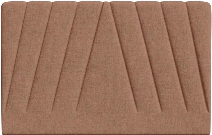 Pascal Morabito Hoofdbord 150 cm Stof Terracotta LIDAMA van L 152 cm x H 110 cm x D 10 cm