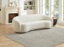 Pascal Morabito Zitbank met 3 plaatsen en bekleding in beige boucléstof – BOVANA van L 227 cm x H 71 cm x D 88 cm - Thumbnail 2