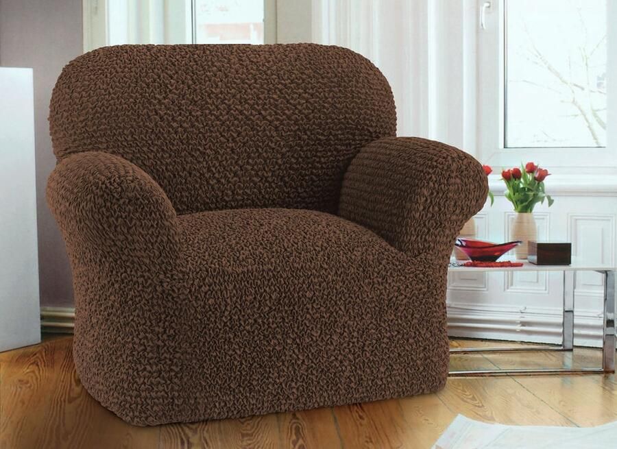 Paulato by GA.I.CO bankhoes zetelhoes 1-zit perfecte pasvorm made in Italy stretch bankbeschermer