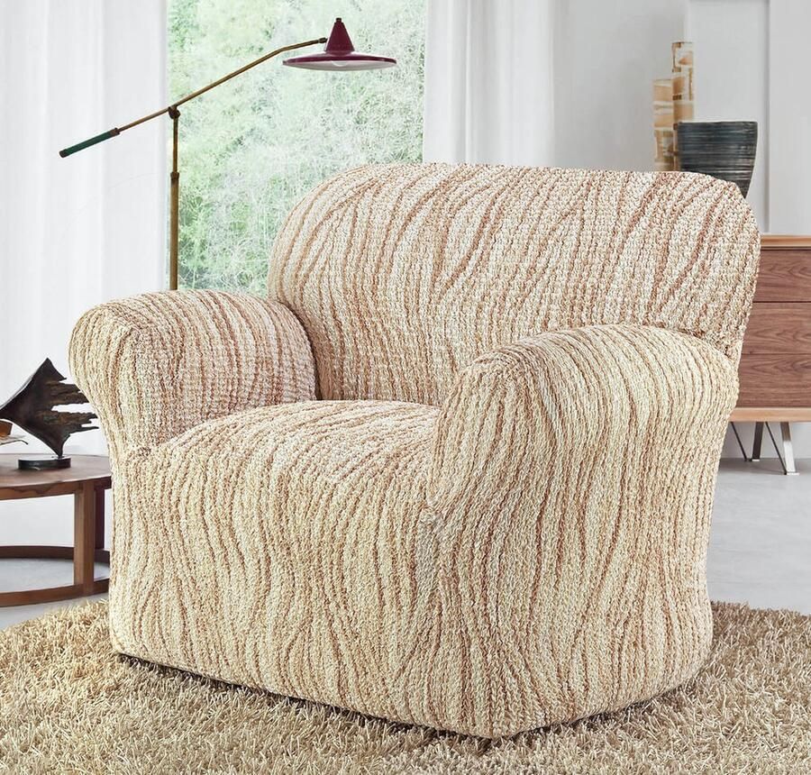 Paulato by GA.I.CO bankhoes zetelhoes 1-zit perfecte pasvorm made in Italy stretch bankbeschermer