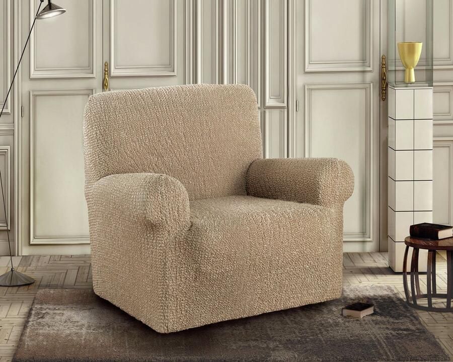 Paulato bankhoes zetelhoes 1-zit perfecte pasvorm made in Italy stretch bankbeschermer