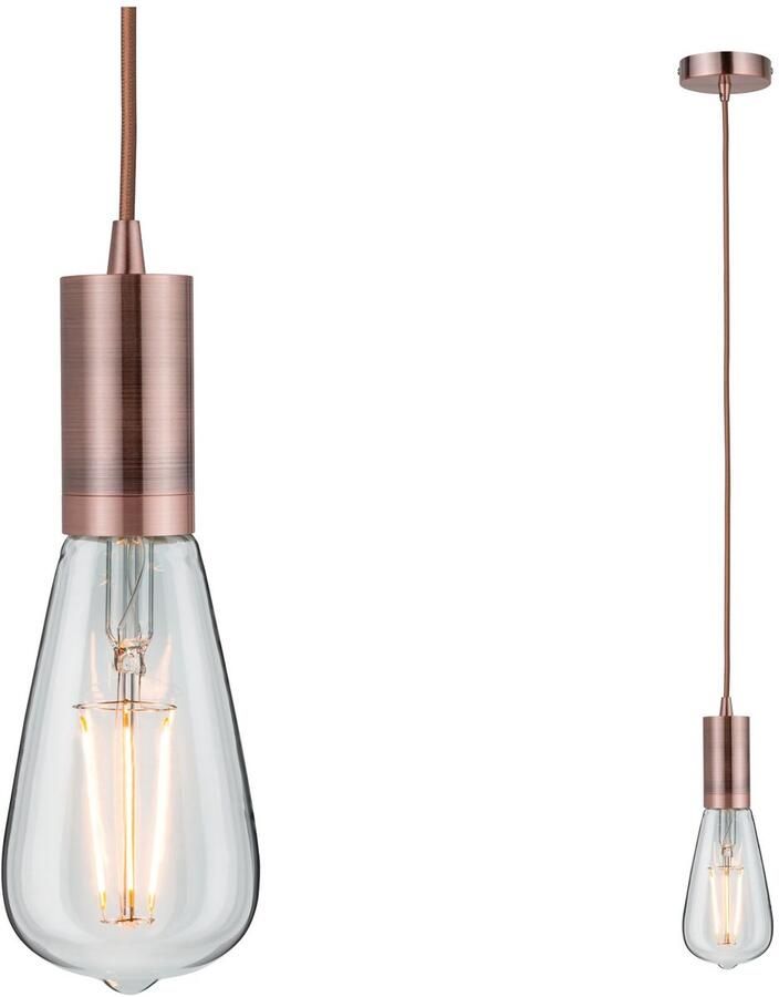 Paulmann 50387 Neordic Haldis hanglamp max. 1x20W E27 koper 230V metaal