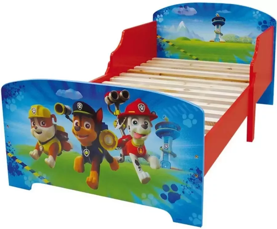 PAW Patrol Peuter Bed 70 x 140 cm Multi Inclusief lattenbodem