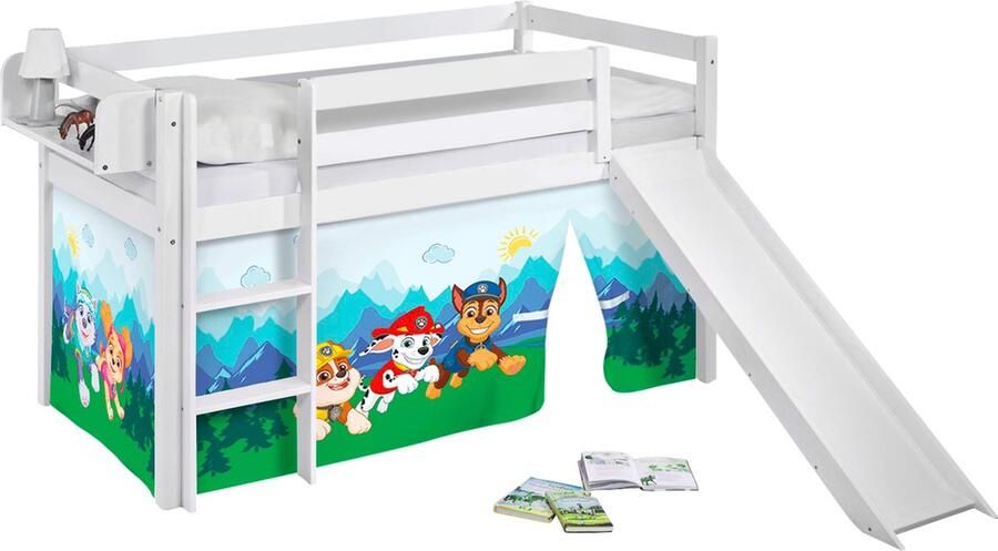 PAW Patrol Halfhoogslaper met tent en glijbaan