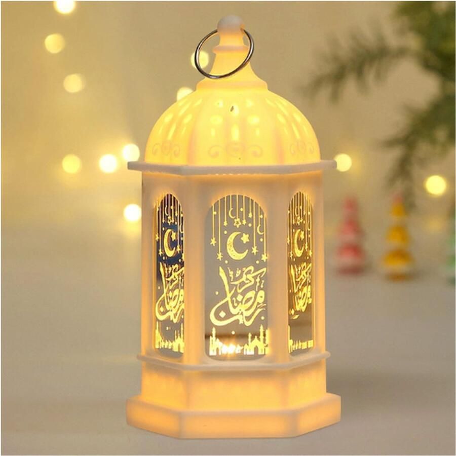 PEAM Decoratieve Lamp Voor Ramadan-Lantaarn Ramadan-Decoratie Hangende Ramadan-Decoratielamp Eid Mubarak-Lantaarn Maan En Ster Decoratie Voor Moslimfeesten Decoratief